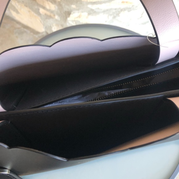 NWT Kate Spade Mina Magnolia Leather handbag black - Picture 7 of 8